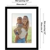 Americanflat Picture Frame with Mat - Modern Design, Shatter-Resistant Glass, Dual Sawtooth Hangers, Ideal for Home and Office Decor - 2 of 4