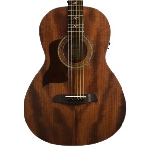 Sawtooth Mahogany Series Left-Handed Solid Mahogany Top Acoustic-Electric Parlor Guitar - 1 of 4