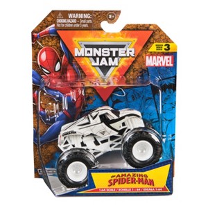 Monster Jam Marvel Official Spider-Man Diecast Truck - 1:64 Scale - 1 of 4