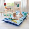Butterfly Craze Butterfly Craze Floor Pillow Case, Mattress Bed Lounger Cover, Cars Blue, King Size - for Kids & Adults - 3 of 4