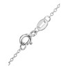 Disney Womens Frozen II Silver Plated Frozen Necklace with Anna and Elsa Shaker Pendant Jewelry, 16+2'' - 4 of 4