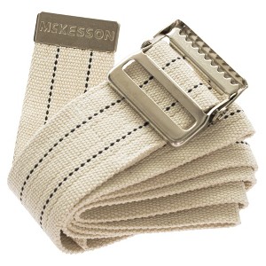 McKesson Gait Belt with Metal Buckle, 60 Inch Length - 1 of 4
