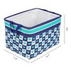 REGALWOVEN Cotton Collapsible Sturdy Handle Lightweight Open Storage Bins 1 Pcs - 4 of 4