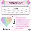 KatchOn, Its Me Hi Im The Birthday Girl Its Me Banner Set - Pack of 6, Shiny Iridescent Heart Garland | Girl Music Birthday Decorations - 4 of 4