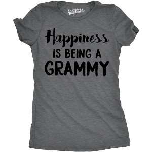 Womens Happiness Is Being A Grammy Grandma T-Shirt Womens Happiness Is Being A Grammy Grandma T-Shirt