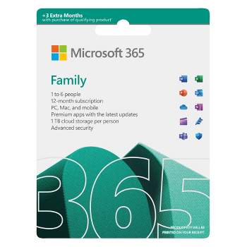 Microsoft 365 Family 15 Month (Digital)