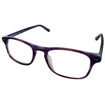 Jones New York J222 46mm Women's Acetate Square Designer Eyeglasses OR Blue Light Filter OR Reading Glasses in Purple