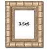 PosterPalooza | 3.5x5 Modern Bamboo Picture Frame, UV Acrylic, 5 Finishes - 2 of 4