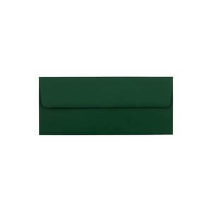 JAM Paper #10 Business Envelopes 4.125 x 9.5 Dark Green Bulk 500/Box (21514959h) 21514959H - 1 of 4