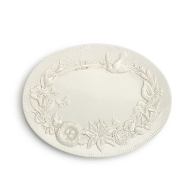 DEMDACO Spring Platter White