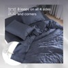 DOZ Bamboo Viscose Duvet Cover Set, Organically Grown Bamboo, Buttery Soft, Cooling, High GSM - image 3 of 4