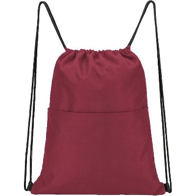 Drawstring Backpack is a must-have for outdoor hiking/fitness, with a simple design and strong waterproof