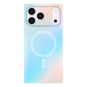 FLAUNT SQUARE iPhone 17 Pro Max Case with MagSafe - Iridescent Satin - 1 of 4