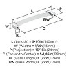 Amerock Rift Cabinet or Drawer Pull - 4 of 4