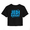 Women's - Star Wars - Jedi Knight Cropped Graphic T-Shirt - 2 of 4