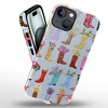 BONGEEK Generic Case Compatible with iPhone 15,Scratch Resistant Hybrid 2-Layer Hard Shell Phone Case,Cowgirl Boots Western Flower Aesthetic - 2 of 4