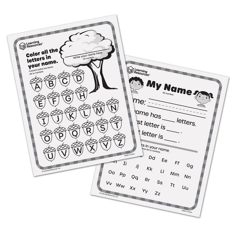 Learning Resources Skill Builders! Preschool Letters Activity Set, 4 of 6