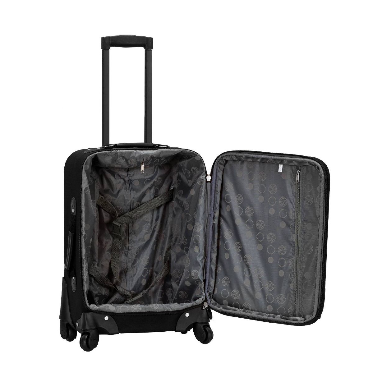 Rockland Pasadena Expandable Softside Carry On Spinner Suitcase - thumbnail 6