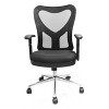 Vynxaria Techni Mobili High Back Mesh Office Chair With Chrome Base, Black - 4 of 4