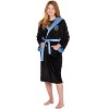 Harry Potter Hogwarts Houses Girl's Fleece Robe Pajama Lounge - 3 of 4
