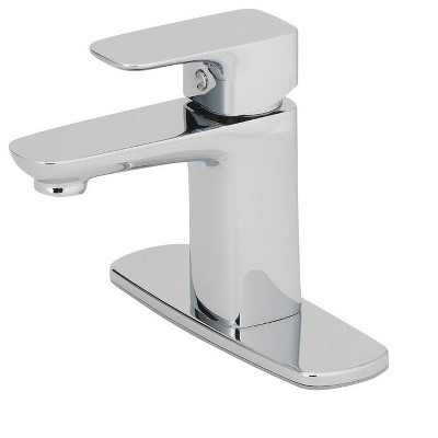 OakBrook Chrome Single-Handle Bathroom Sink Faucet 2 in.