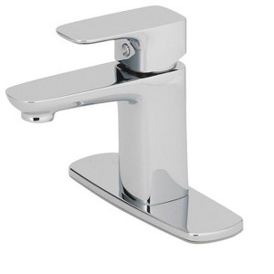 OakBrook Chrome Single-Handle Bathroom Sink Faucet 2 in. - 1 of 3