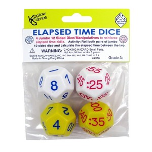 Koplow Games Elapsed Time Dice, 2 Pair, 2 Packs - 1 of 1