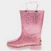 Western Chief Toddler Abby Glitter Rain Boots - 2 of 4