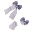 Unique Bargains Elegant Bow Ribbon Duckbill Hair Clips Hairdo Clip 1 Pc - 3 of 4