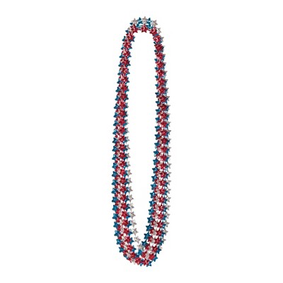 Beistle Star Beads, 33", (18/Pkg) Multicolored