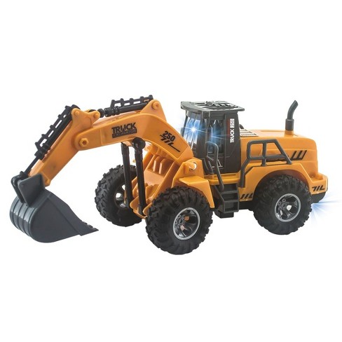 1:24 Scale 5 Channel RC Digger Excavator Construction Truck Toy Kids Gift C 
