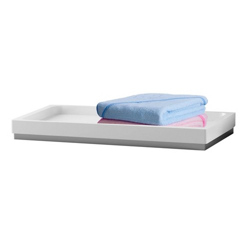 White Lacquered Tissue Box Cover