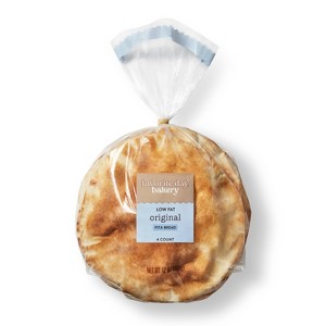 Low Fat Original Pita Bread - 12oz/4ct - Favorite Day™ - 1 of 3