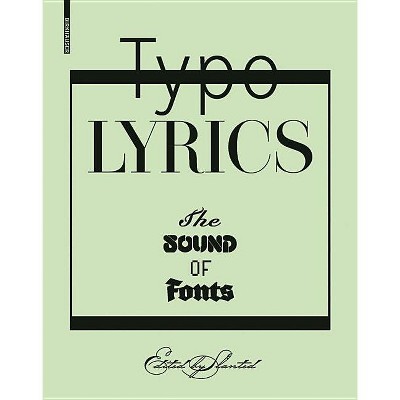 Typolyrics - by  Slanted (Hardcover)