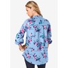 Roaman's Women's Plus Size Long Sleeve Kate Big Shirt - 3 of 4