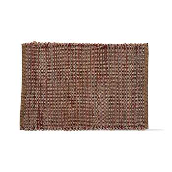 tagltd Canyon Chenille Rug Rose Cotton Indoor Rug, 24L x 36W Inches