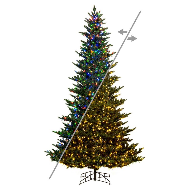Vickerman Natural Fraser Fir Slim Artificial Christmas Tree, 1 of 7