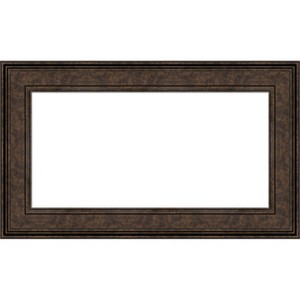 Amanti Art Ridge Black Framed Dry Erase Magnetic Board - 1 of 4
