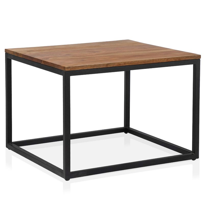 3pc Fondaine Nesting Coffee Table Set Natural Oak - Furniture Of America, 4 of 8