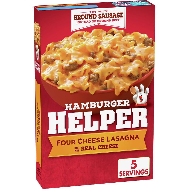 Hamburger Helper Four Cheese Lasagna - 5.5oz, 1 of 8