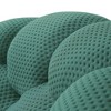 WJSHome 79.53'' Modern Bubble Sofa, Comfy Upholstered Loveseat Sofa, Lazy Floor Curved Couch for Living Room, Apartment, Small Space, Green - 4 of 4