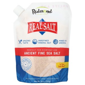 Redmond Trading Company, Real Salt, Ancient Fine Sea Salt, 26 oz - 1 of 2