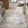 Nourison Distinctive Abstract Indoor Area Rug Ivory Multicolor 7'10" x 9'10" - 2 of 4