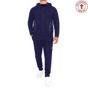 Blu Rock Men's Slim Fit  Tech Fleece Hoodie & Jogger Set - 1 of 4