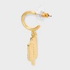 SUGARFIX by BaubleBar Americana Glow Statement Earrings - White/Red/Gold - 3 of 3