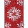 Fulvari Christmas Snowflake Area Rug,Rug Washable Non Slip for Entryway,Mats for Front Door,Bedroom Living Room Laundry Room Indoor - 3 of 4