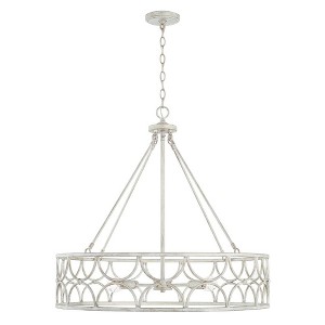 Capital Lighting Ricci 4 - Light Pendant in  Winter White - 1 of 4