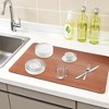 REGALWOVEN Diatomite Highly Absorbent Non-Slip Backing Durable Dish Drying Mat 1 Pc - 2 of 4