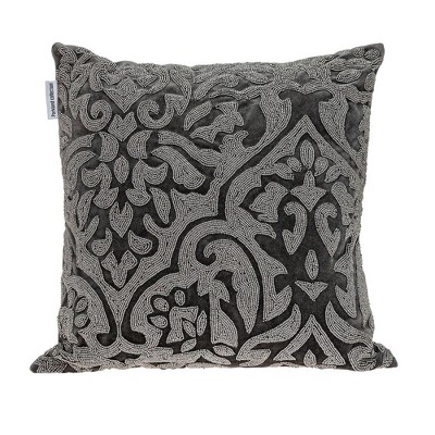 Parkland Collection,Carmela Transitional Beaded Throw Pillow