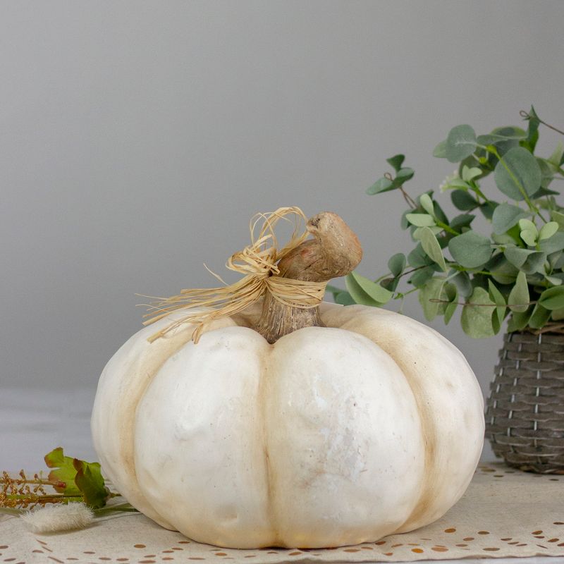 Northlight 11" Cream Gourd Fall Harvest Tabletop Decoration, 2 of 5